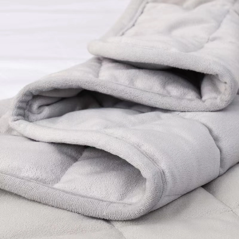 Direct Sale 48′′*72′′bamboo Cooling Weighted Blanket for All Seasons Certificated Ynm Heavy Weight Blankets